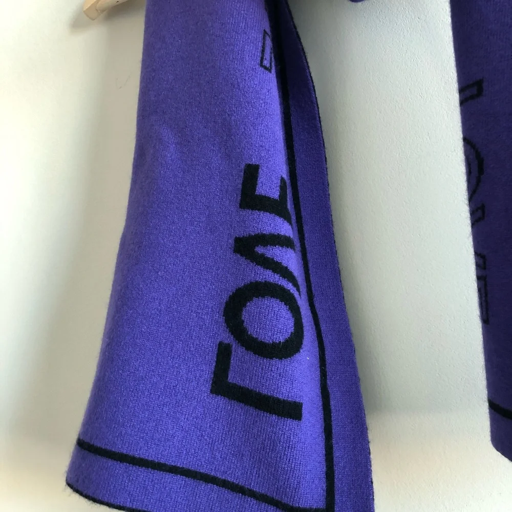 SANDRO Love Wool Blended Scarf